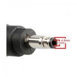 ΒΥΣΜΑ ΤΡΟΦΟΔΟΤΙΚΟΥ ΤΗΣ POWERTECH PT-31 ΓΙΑ HP-IBM-DELTA-ASUS NOTEBOOK M5 19V