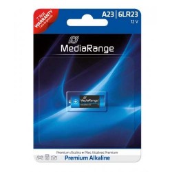 Αλκαλική Μπαταρία Battery A23 6LR23 Premium Alkaline 12V Pack 1 Mediarange MRBAT114 Αλκαλική Μπαταρία Battery A23 6LR23 Premium Alkaline 12V Pack 1 Mediarange MRBAT114