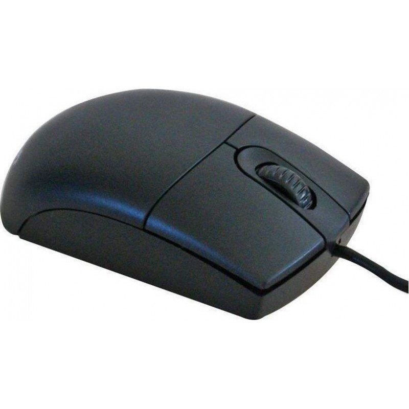MOUSE WIRED OPTICAL USB BLACK POWER TECH 800dpi ΠΟΝΤΙΚΙ ΟΠΤΙΚΟ POWERTECH PT-087