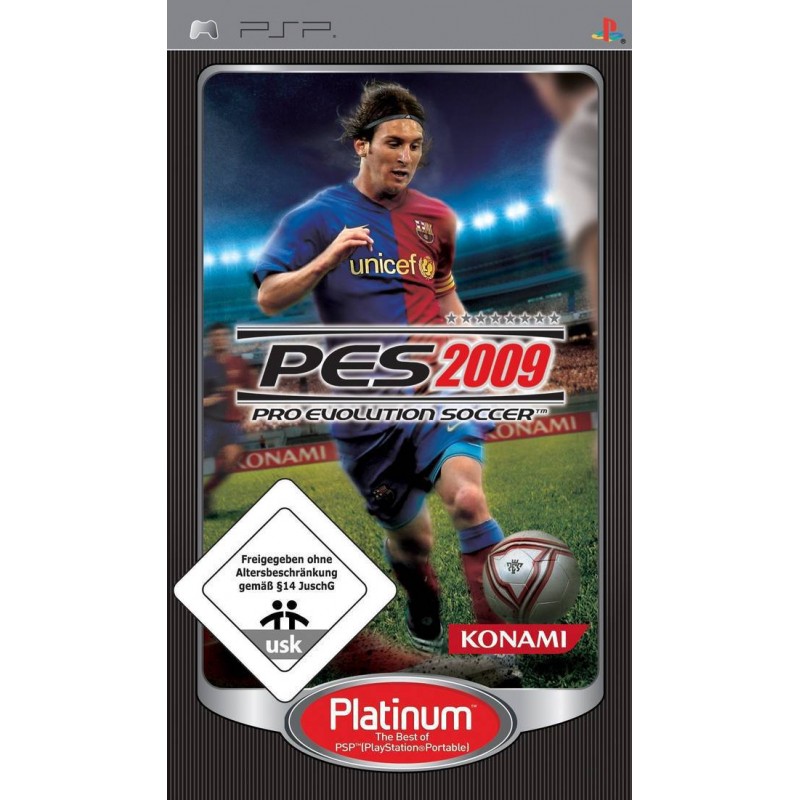 Pro Evolution Soccer 2009 Platinum -Used- (PSP)