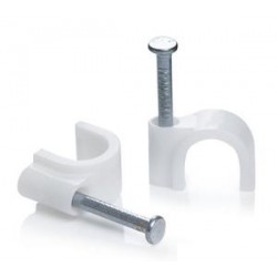 POWERTECH ROCA-009 ROUND 14mm WHITE ΡΟΚΑ ΛΕΥΚΑ [100 PACK] 