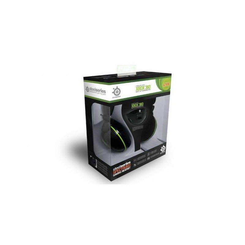 HEADSET FULLSIZE MULTIMEDIA USB BLACK STEELSERIES SPECTRUM 5XB ΑΚΟΥΣΤΙΚΑ & ΜΙΚΡΟΦΩΝΟ 61261 (360)
