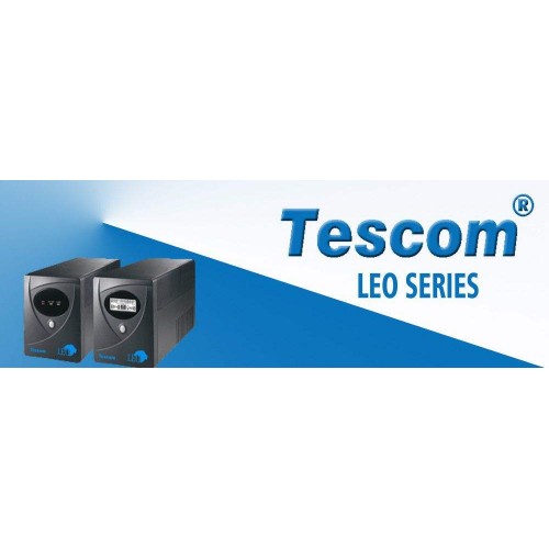 UPS TESCOM LEO LED & USB 1000AP BLACK UPS TESCOM LEO LED & USB 1000AP BLACK