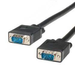 VGA CABLE 15PIN MALE TO MALE 15M M-M 10m BLACK S3605R VGA CABLE 15PIN MALE TO MALE 15M M-M 10m BLACK S3605R