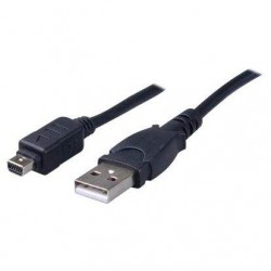 VALUELINE VLCP60802B20 USB A 2.0 CABLE MALE TO USB MALE MICRO 12PIN 1.8m BLACK CABLE-294 OLYMPUS VALUELINE VLCP60802B20 USB A 2.0 CABLE MALE TO USB MALE MICRO 12PIN 1.8m BLACK CABLE-294 OLYMPUS