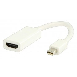 DISPLAY PORT MINI MALE TO HDMI FEMALE 0.2m CABLE VLMP37650W0.20