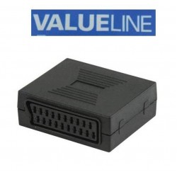 SCART COUPLER ADAPTER FEMALE TO FEMALE BLACK VLVP 31950