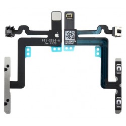 Αυθεντική Καλωδιοταινία Έντασης Ήχου & Σίγασης iPhone 6 Plus Original Power Flex On Off & Volume i6 Plus