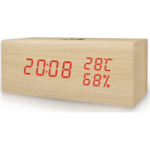 Θερμόμετρο Υγρόμετρο Ρολόι Ημερολόγιο Life WES-106 Thermometer Hygrometer Clock Calendar Θερμόμετρο Υγρόμετρο Ρολόι Ημερολόγιο Life WES-106 Thermometer Hygrometer Clock Calendar
