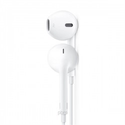 XO S8 EARPODS HEADSET & MICROPHONE HANDSFREE EARPHONES ON-OFF & VOLUME CONTROL WHITE iPHONE STYLE ΑΚΟΥΣΤΙΚΑ ΛΕΥΚΑ 
