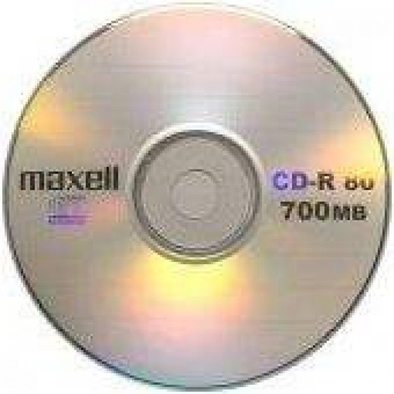 CD-R MAXELL 700Mb 52Χ ΚΕΝΑ ΕΓΓΡΑΨΙΜΑ CDR 80 SPINDLE [PACK 25] CD0091