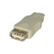 USB A ADAPTER FEMALE TO MICRO USB A MALE WHITE CMP-ADAP34