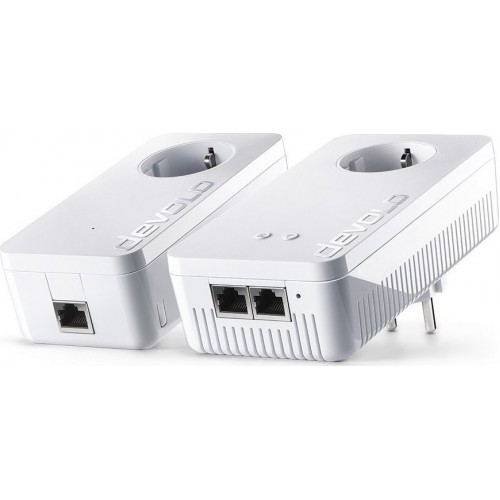 DEVOLO DLAN 1200+ WIFI STARTER KIT POWERLINE ADAPTER 2 PACK NETWORK ΑΝΤΑΠΤΟΡΑΣ ΔΙΚΤΥΟΥ 09396 DEVOLO DLAN 1200+ WIFI STARTER KIT POWERLINE ADAPTER 2 PACK NETWORK ΑΝΤΑΠΤΟΡΑΣ ΔΙΚΤΥΟΥ 09396