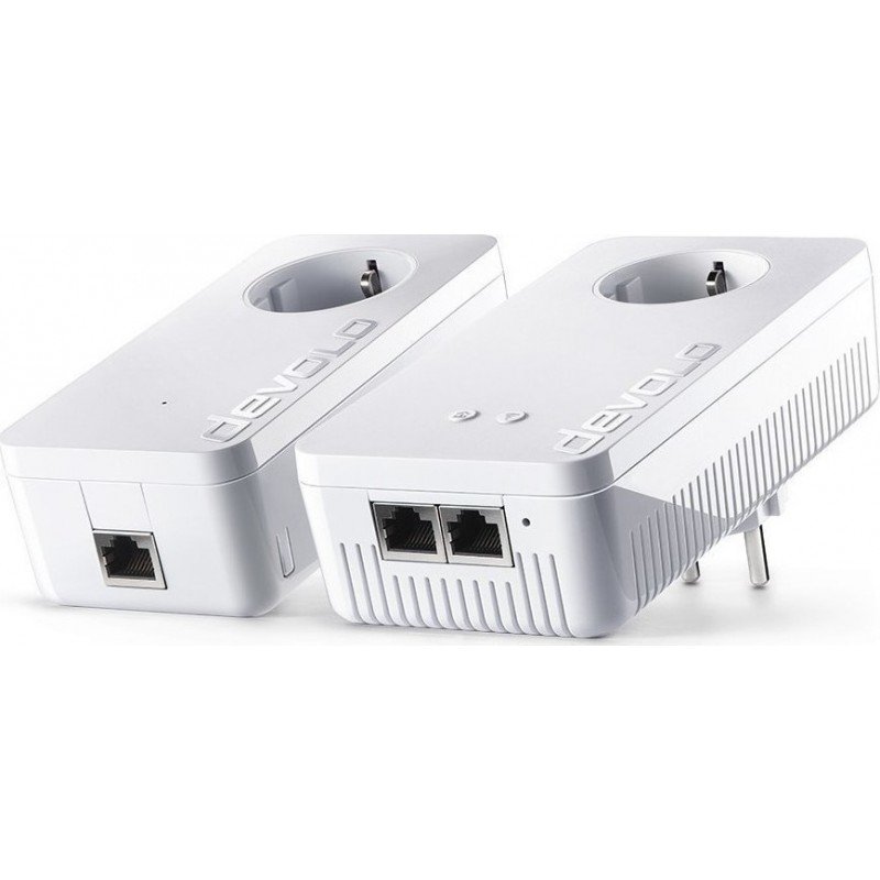 DEVOLO DLAN 1200+ WIFI STARTER KIT POWERLINE ADAPTER 2 PACK NETWORK ΑΝΤΑΠΤΟΡΑΣ ΔΙΚΤΥΟΥ 09396 DEVOLO DLAN 1200+ WIFI STARTER KIT POWERLINE ADAPTER 2 PACK NETWORK ΑΝΤΑΠΤΟΡΑΣ ΔΙΚΤΥΟΥ 09396