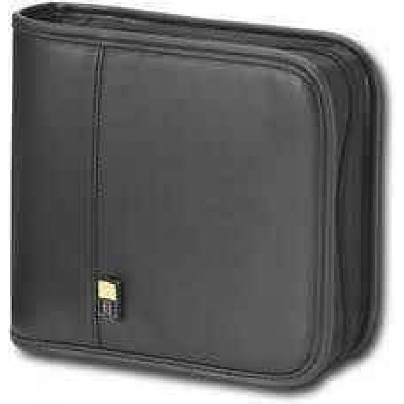 ΘΗΚΗ ΔΕΡΜΑΤΙΝΗ 24 CD/DVD S-5902124 BLACK