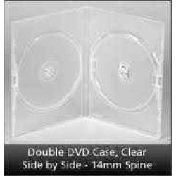 ΘΗΚΗ ΠΛΑΣΤΙΚΗ ΔΙΠΛΗ ΓΙΑ DVD/CD ΔΙΑΦΑΝΗΣ ΜΕ ΖΕΛΑΤΙΝΑ BOX0016 (0,19 Χ 0,14)