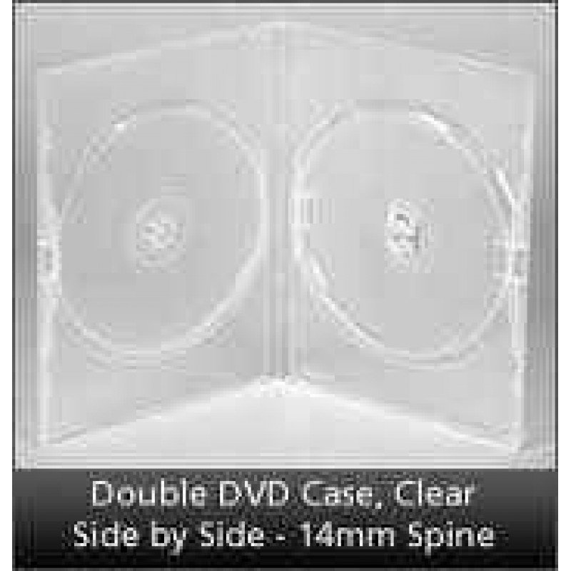 ΘΗΚΗ ΠΛΑΣΤΙΚΗ ΔΙΠΛΗ ΓΙΑ DVD/CD ΔΙΑΦΑΝΗΣ ΜΕ ΖΕΛΑΤΙΝΑ BOX0016 (0,19 Χ 0,14)