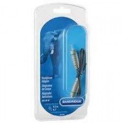 ADAPTOR HEADPHONES CABLE 0,20m JACK 2.5 MALE TO JACK 3.5 FEMALE BAL 2700 ADAPTOR HEADPHONES CABLE 0,20m JACK 2.5 MALE TO JACK 3.5 FEMALE BAL 2700