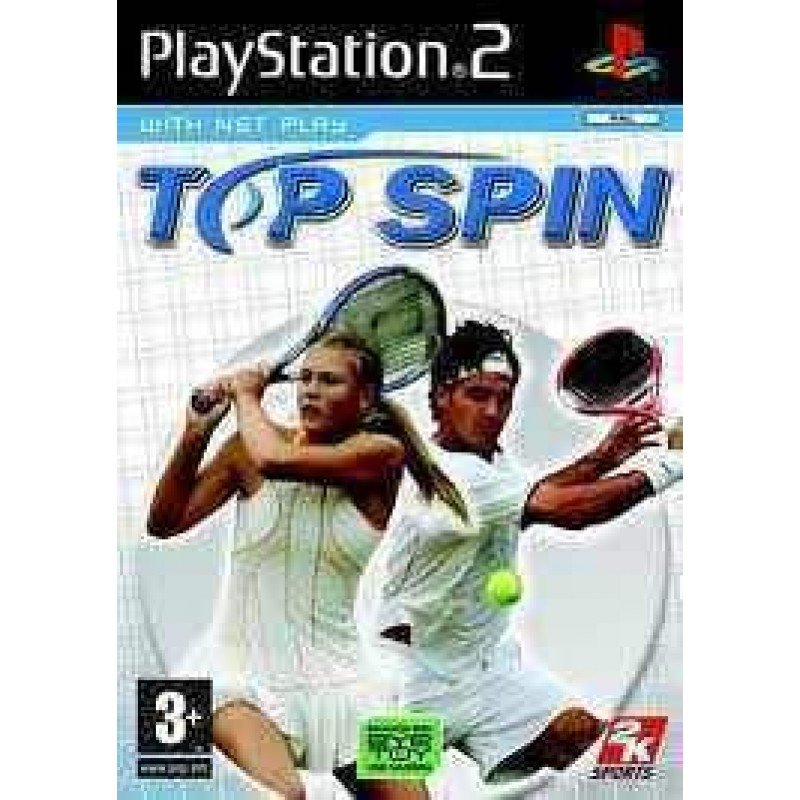 TOP SPIN TENNIS -USED- (PS2)