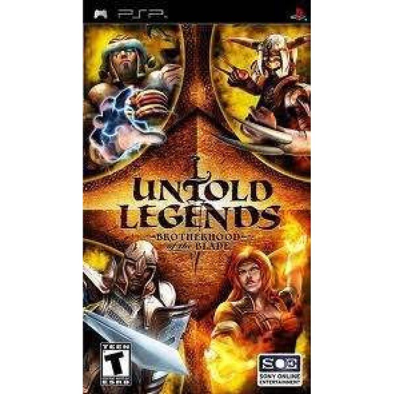 UNTOLD LEGENDS BROTHERHOOD OF THE BLADE (PSP)