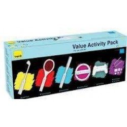 SPORTS VALUE ACTIVITY PACK GOLF/TENNIS/BASEBALL/WHEEL/HAND GRIP/STRAPS/COVERS LOGIC 3 NW843M (Wii)