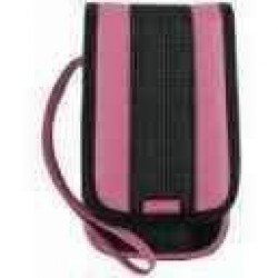 CASE/ΘΗΚΗ ΥΦΑΣΜΑΤΙΝΗ ΜΕ ΕΝΙΣΧΥΣΗ ΜΑΥΡΗ/ΡΟΖ EXSPECT (DS/DSLite/DSi)