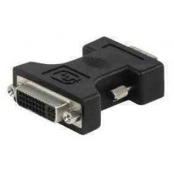 ADAPTER VGA HD15 MALE TO DVI-I FEMALE BLACK CMP-ADAP20