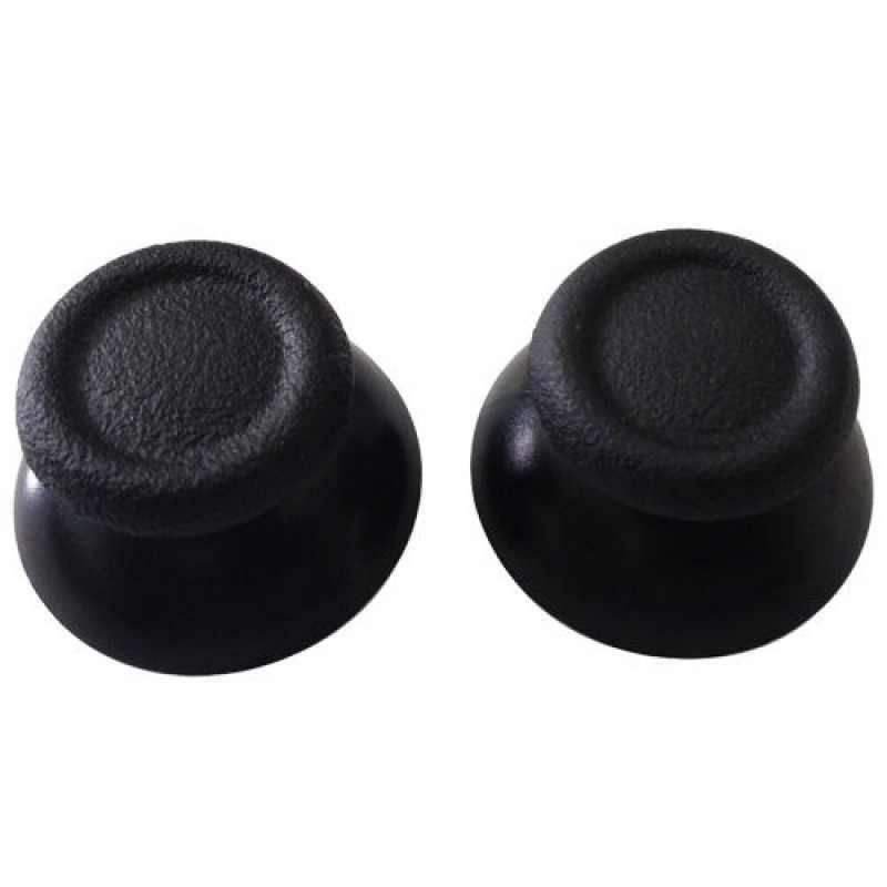 THUMB STICKS REPLACEMENT ORIGINAL BLACK DUAL SHOCK 4 SONY ASSECURE SKU400114 ZEDLABZ (PS4)