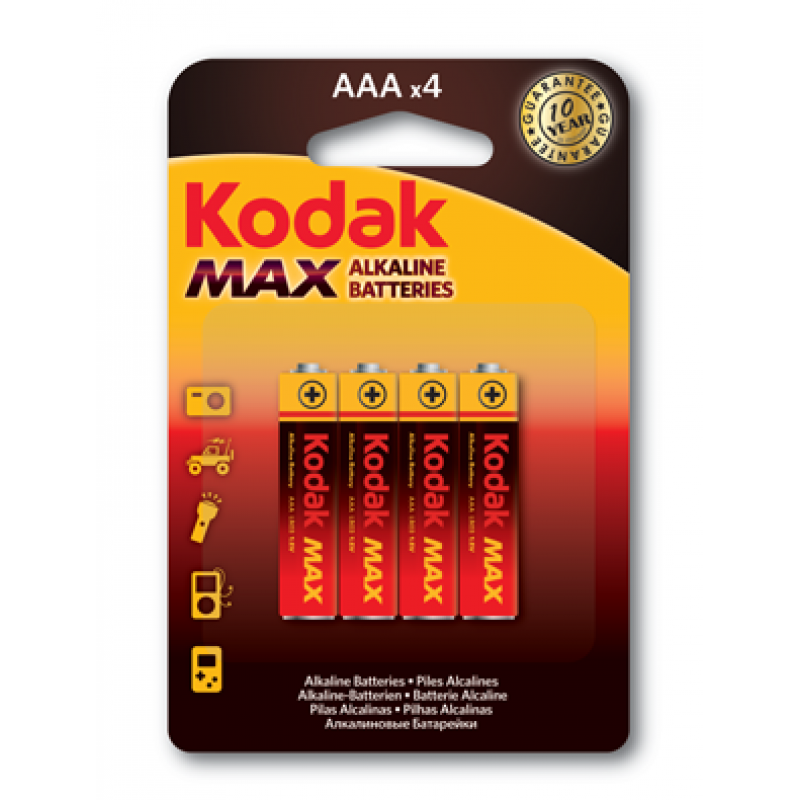 KODAK BATTERIES MIGNON AAA PHOTOLIFE MAX ALKALINE 4 PACK BATTERY 1.5 V LR03 K3A-4 ΜΠΑΤΑΡΙΕΣ ΑΛΚΑΛΙΚΕΣ KODAK BATTERIES MIGNON AAA PHOTOLIFE MAX ALKALINE 4 PACK BATTERY 1.5 V LR03 K3A-4 ΜΠΑΤΑΡΙΕΣ ΑΛΚΑΛΙΚΕΣ