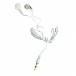 EARPHONES MINI 2.5 WHITE ΑΚΟΥΣΤΙΚΑ ΨΕΙΡΕΣ ΛΕΥΚΑ -BULK- (PC)