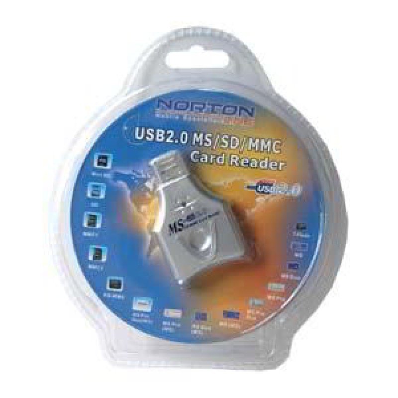 OEM USB A 2.0 MULTI CARD READER SILVER ΑΝΑΓΝΩΣΤΗΣ ΚΑΡΤΩΝ 5205598000790