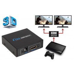 HDMI 1.4 19pin 2 Port Splitter Adapter F/F Gold Multimedia Full HD Διακλαδωτής FTT14-001 HDMI 1.4 19pin 2 Port Splitter Adapter F/F Gold Multimedia Full HD Διακλαδωτής FTT14-001
