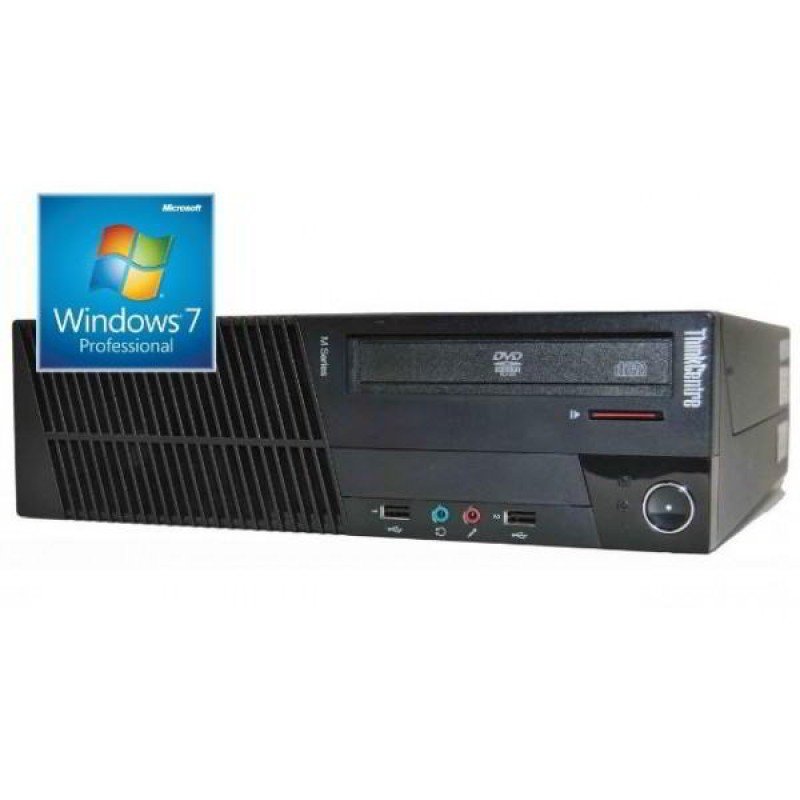 Lenovo SFF ThinkCenter M91P Intel i5-2400 3.4Ghz 4Gb HDD 250Gb Windows 7 Pro Επιτραπέζιος Υπολογιστής Refurbished