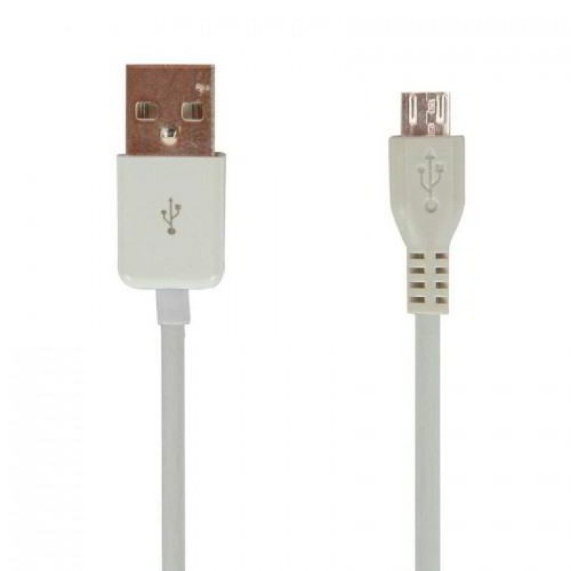 POWERTECH CAB-U008 USB 2.0 A CABLE MALE TO USB MALE B MICRO 1m WHITE POWER TECH CABU008