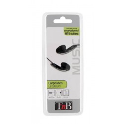 EARPHONES MINI GOLD 3.5 TNB BLACK CS01 CS02 (PC/MP3)