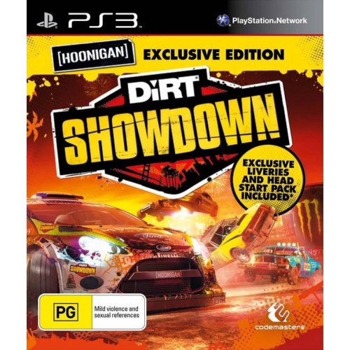 DIRT SHOWDOWN HOONIGAN EXCLUSIVE EDITION (PS3) DIRT SHOWDOWN HOONIGAN EXCLUSIVE EDITION (PS3)