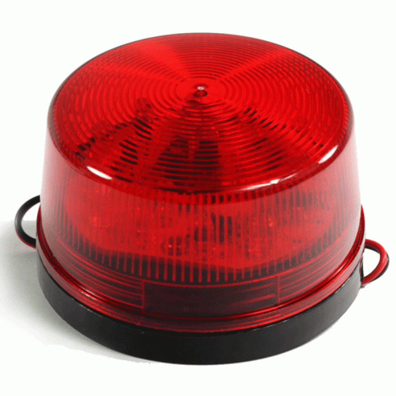 SL-357 ΚΟΚΚΙΝΟ ΦΛΑΣ RED STROBE FLASHING LIGHT ALARM 12V SL-357 ΚΟΚΚΙΝΟ ΦΛΑΣ RED STROBE FLASHING LIGHT ALARM 12V