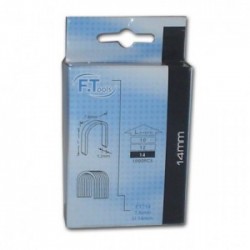 F. TOOLS FT614 CABLE TACKER STAPLES U14mm [1000 PIECES] ΚΑΡΦΩΤΙΚΑ ΚΑΛΩΔΙΩΝ FT-614