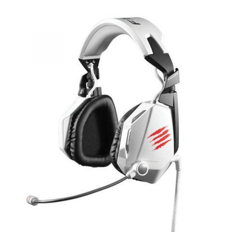 MAD CATZ FREQ3 G00-MCB434090001 STEREO HEADSET MULTIMEDIA 3.5 WHITE ΑΚΟΥΣΤΙΚΑ & ΜΙΚΡΟΦΩΝΟ ΛΕΥΚΑ (PC/MAC)