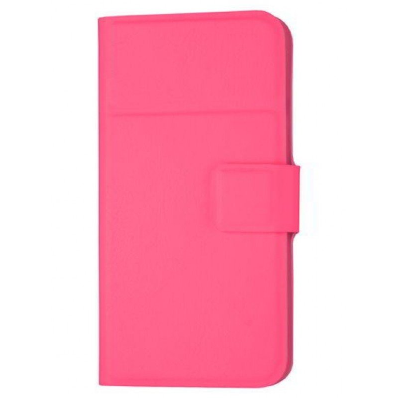 GREENGO GSM010560 UNIVERSAL SP WALLET CASE 5.2-5.5 PINK ΘΗΚΗ ΠΟΡΤΟΦΟΛΙ POZ D294