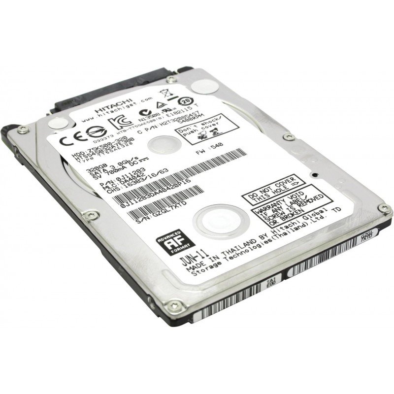 320Gb Σκληρός Δίσκος Εσωτερικός Hitachi Hard Disk Drive SATA 2.5 Z5K500-320