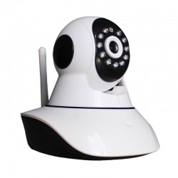 OEM HW0041 ROBOTIC CAMERA DOME 2.8mm IP66 IR 8m INTERNAL 720p WiFi WHITE ΑΣΥΡΜΑΤΗ ΚΑΜΕΡΑ ΕΣΩΤΕΡΙΚΟΥ ΧΩΡΟΥ ΛΕΥΚΗ
