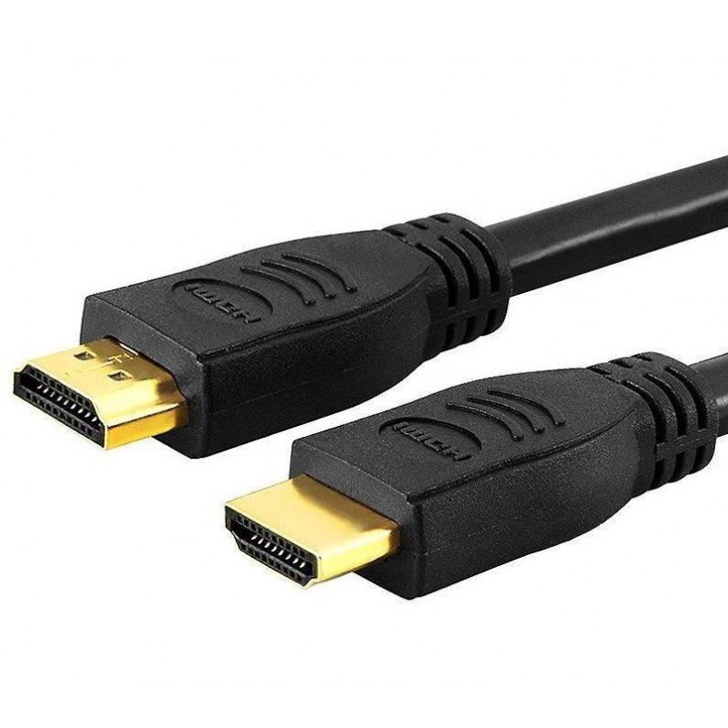 POWERTECH CAB-H019 HDMI 1.4 MALE TO HDMI MALE 19 pin CABLE GOLD PLATED 3m H140