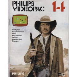 GUNFIGHTER PHILIPS VIDEOPAC+ G7400 GAME CATRIDGE -USED-