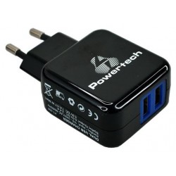 POWERTECH PT-358 POWER CHARGER AC 2 Χ USB DUAL 5V 3.4A ΤΡΟΦΟΔΟΤΙΚΟ ΠΡΙΖΑΣ POWER TECH PT358 POWERTECH PT-358 POWER CHARGER AC 2 Χ USB DUAL 5V 3.4A ΤΡΟΦΟΔΟΤΙΚΟ ΠΡΙΖΑΣ POWER TECH PT358