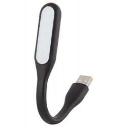 OEM USB A 2.0 NOTEBOOK BENDABLE LED LIGHT BLACK 5V 1.2 W 17253
