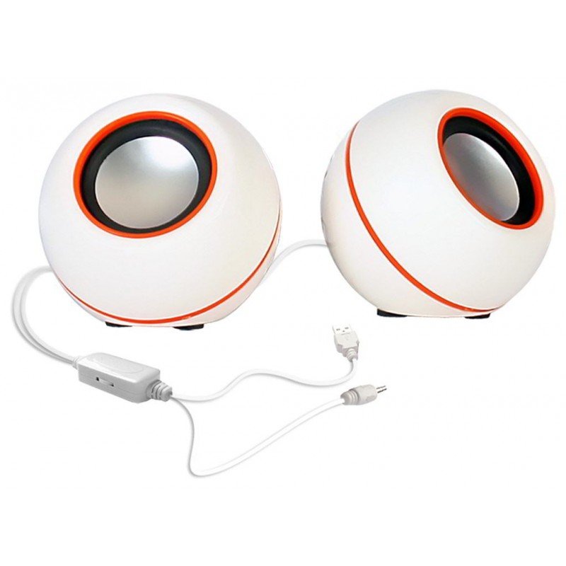 REINA RT-252A ΗΧΕΙΑ 2.0 6 Watt ΛΕΥΚΑ/ΠΟΡΤΟΚΑΛΙ ΜΕ JACK 3.5 & USB STEREO MULTIMEDIA SPEAKERS WHITE/ORANGE REINA RT-252A ΗΧΕΙΑ 2.0 6 Watt ΛΕΥΚΑ/ΠΟΡΤΟΚΑΛΙ ΜΕ JACK 3.5 & USB STEREO MULTIMEDIA SPEAKERS WHITE/ORANGE