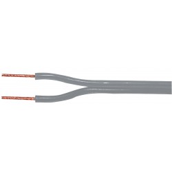 SOUND CABLE GRAY 100m 2 X 1.0 mm CCA ΚΑΛΩΔΙΟ ΗΧΕΙΩΝ ΓΚΡΙ LSP-021R