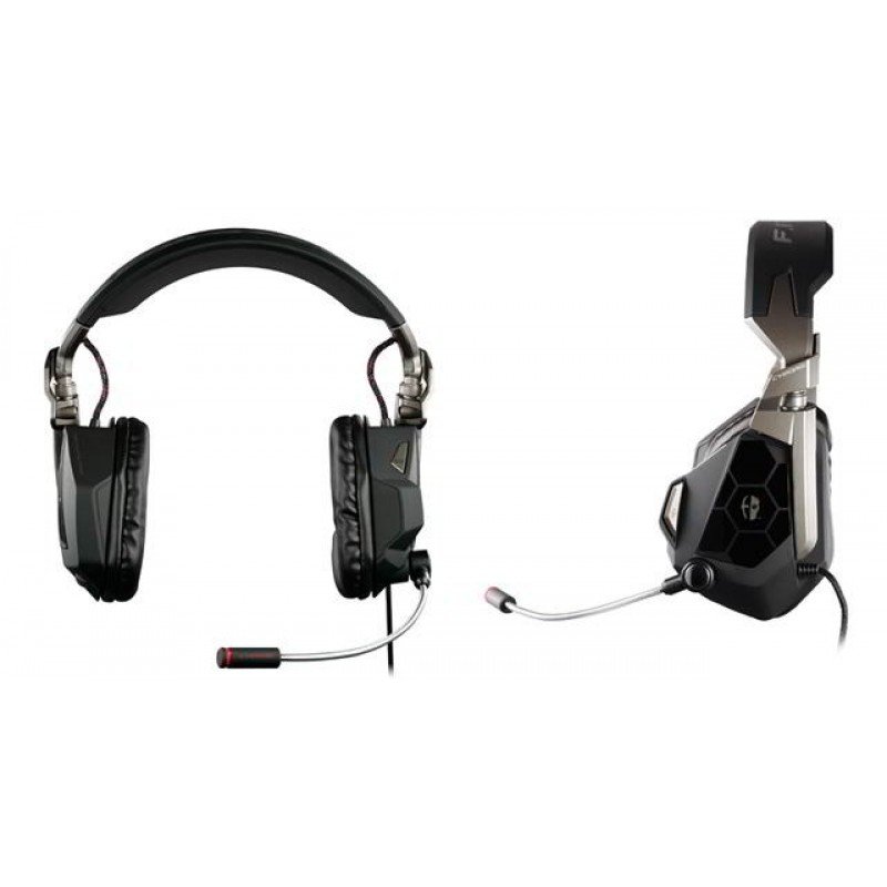 MAD CATZ FREQ5 U50-MCB4340300C2 STEREO HEADSET GLOSS MULTIMEDIA 3.5 BLACK ΑΚΟΥΣΤΙΚΑ & ΜΙΚΡΟΦΩΝΟ ΜΑΥΡΑ (PC/MAC)