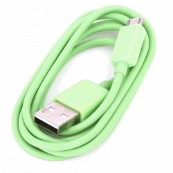 USB 2.0 A CABLE 1m MALE TO MICRO USB 2.0 B MALE GREEN OUCG USB 2.0 A CABLE 1m MALE TO MICRO USB 2.0 B MALE GREEN OUCG